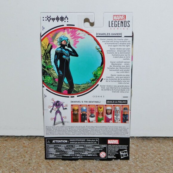2021 Hasbro Marvel Legends 6" Charles Xavier Professor X New BAF Tri-Sentinel - Picture 3 of 11